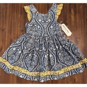 NWT Matilda Jane X Joanna Gaines Kick Up Your Heels Dress Size 2 "Camp MJC"